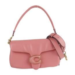 COACH コーチ ショルダーバッグ C0772 レザー ピンク 【本物保証】