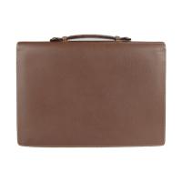 GUCCI グッチ ビジネスバッグ 01529593871 レザー ブラウン ゴ【本物保証】