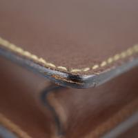 GUCCI グッチ ビジネスバッグ 01529593871 レザー ブラウン ゴ【本物保証】