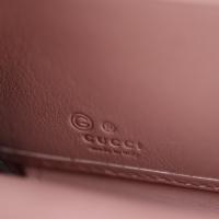 GUCCI グッチ 長財布 449391 レザー ピンク 【本物保証】