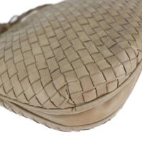 BOTTEGAVENETA ボッテガヴェネタ ハンドバッグ レザー ベージュ 【本物保証】