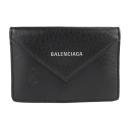 BALENCIAGA バレンシアガ カードケース 499201 レザー ブラック【本物保証】