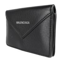 BALENCIAGA バレンシアガ カードケース 499201 レザー ブラック【本物保証】