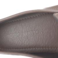 LOUIS VUITTON ルイ ヴィトン ローファー レザー ブラウン 【本物保証】