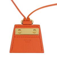 HERMES エルメス ネックレス ヴォースイフト オレンジ系 【本物保証】