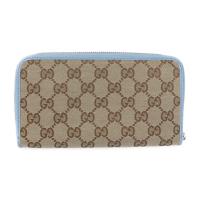 GUCCI グッチ 長財布 363423 GGキャンバス レザー ベージュ ライ【本物保証】