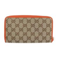 GUCCI グッチ 長財布 363423 GGキャンバス レザー ベージュ オレ【本物保証】