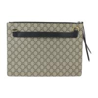 GUCCI グッチ ショルダーバッグ 429016 PVC レザー ベージュ系 【本物保証】