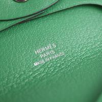 HERMES エルメス コインケース シェーブル グリーン 【本物保証】