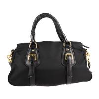 PRADA プラダ ハンドバッグ BN1828 ナイロン レザー NERO 【本物保証】