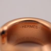 HERMES エルメス その他アクセサリー メタル レザー ローズゴールド エト【本物保証】