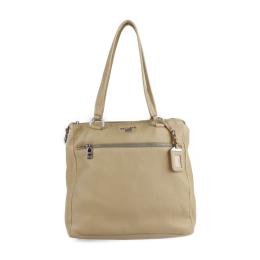 PRADA プラダ トートバッグ BR4395 レザー ベージュ 【本物保証】