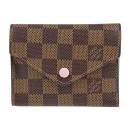 LOUIS VUITTON ルイ ヴィトン 三つ折り財布 N61700 ダミエキ【本物保証】