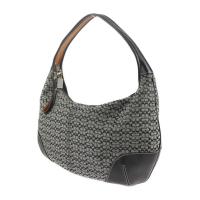 COACH コーチ ハンドバッグ 6618 キャンバス レザー ネイビー 【本物保証】