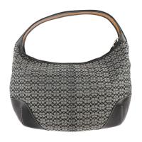 COACH コーチ ハンドバッグ 6618 キャンバス レザー ネイビー 【本物保証】