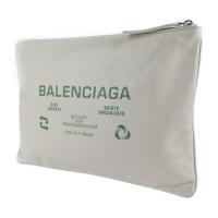 BALENCIAGA バレンシアガ クラッチバッグ 506794 レザー ホワイ【本物保証】