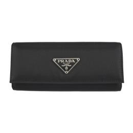 PRADA プラダ キーケース M223 ナイロン レザー NERO ブラック 【本物保証】