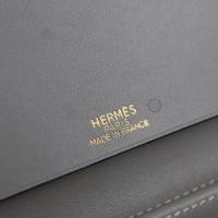 HERMES エルメス 手帳カバー ボックスカーフ グレー系 【本物保証】