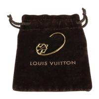 LOUIS VUITTON ルイ ヴィトン ピアス メタル ゴールド 【本物保証】