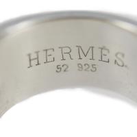 HERMES エルメス リング・指輪 シルバー925 シルバー オレンジ【本物保証】