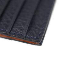 Ermenegildo Zegna エルメネジルド ゼニア カードケース レザー【本物保証】