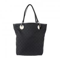 GUCCI グッチ トートバッグ 120836 GGキャンバス ブラック 【本物保証】