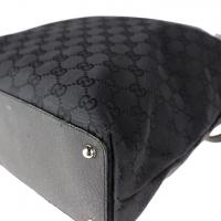 GUCCI グッチ トートバッグ 120836 GGキャンバス ブラック 【本物保証】