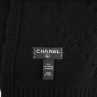 CHANEL シャネル マフラー カシミヤ ブラック 【本物保証】