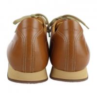 BURBERRY バーバリー スニーカー レザー キャメル 【本物保証】