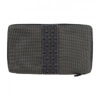 HERMES エルメス 長財布 キャンバス グレー 【本物保証】