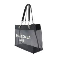 BALENCIAGA バレンシアガ トートバッグ 741602 メッシュ×レザー【本物保証】