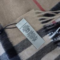 BURBERRY バーバリー マフラー 3929522 カシミヤ100% キャメ【本物保証】