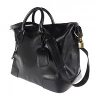 CELINE セリーヌ ボストンバッグ レザー ブラック 【本物保証】