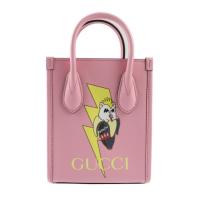 GUCCI グッチ ハンドバッグ 671623 レザー ピンク ゴールド金具【本物保証】