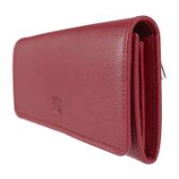 LOEWE ロエベ 二つ折り財布 113.95.F11 レザー ROJO LIP【本物保証】