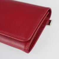 LOEWE ロエベ 二つ折り財布 113.95.F11 レザー ROJO LIP【本物保証】