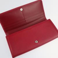 LOEWE ロエベ 二つ折り財布 113.95.F11 レザー ROJO LIP【本物保証】