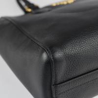 PRADA プラダ ハンドバッグ 1BA205 レザー ブラック ゴールド金具【本物保証】