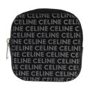 CELINE セリーヌ コインケース - レザー ブラック シルバー【本物保証】