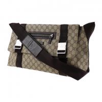 GUCCI グッチ ショルダーバッグ 122374 PVCコーティングキャンバス【本物保証】