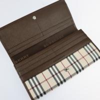 BURBERRY バーバリー 二つ折り財布 SW 4551 AC 54 キャンバ【本物保証】