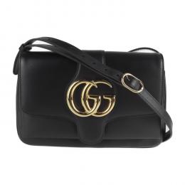 GUCCI グッチ ショルダーバッグ 550129 レザー ブラック 【本物保証】