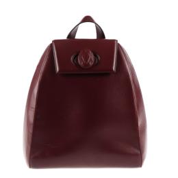 CARTIER カルティエ リュック・デイパック レザー ボルドー 【本物保証】