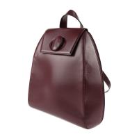 CARTIER カルティエ リュック・デイパック レザー ボルドー 【本物保証】
