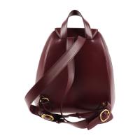 CARTIER カルティエ リュック・デイパック レザー ボルドー 【本物保証】
