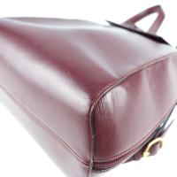 CARTIER カルティエ リュック・デイパック レザー ボルドー 【本物保証】