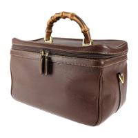 GUCCI グッチ ハンドバッグ 013 122 2491 レザー ブラウン 【本物保証】