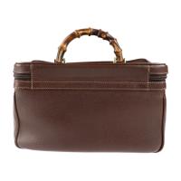 GUCCI グッチ ハンドバッグ 013 122 2491 レザー ブラウン 【本物保証】