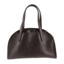 LOEWE ロエベ ハンドバッグ レザー ダークブラウン系 【本物保証】