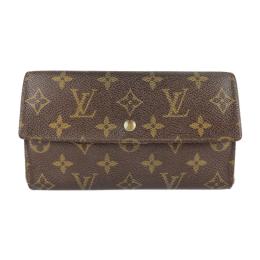 LOUIS VUITTON ルイ ヴィトン 三つ折り財布 M61215 モノグラ【本物保証】